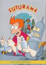 Futurama - 1. Tuotantokausi (Etukansi)